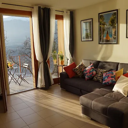 Bellevue Apartment: Sunset On Lake Como Bellano Exterior foto