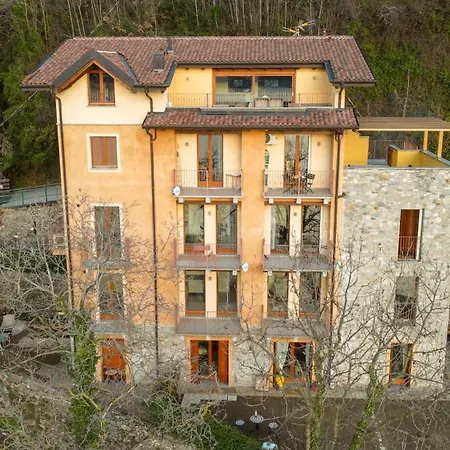 Bellevue Apartment: Sunset On Lake Como Bellano Exterior foto